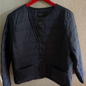 Talbots Dark Blue Puffer Jacket